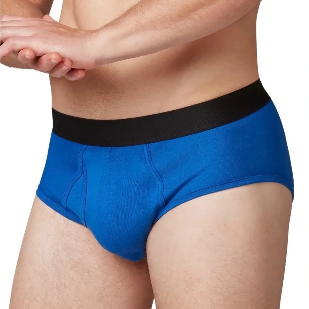 Athletic Works Men's Performance Cotton Brief, 6 Pack